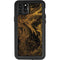 Gold and Black Marble iPhone 11 Pro Max Waterproof Case