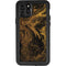 Gold and Black Marble iPhone 11 Pro Waterproof Case