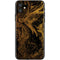 Gold and Black Marble iPhone 11 Skin
