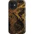 Gold and Black Marble iPhone 12 Impact Case