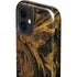 Gold and Black Marble iPhone 12 Impact Case
