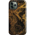 Gold and Black Marble iPhone 12 Pro Impact Case