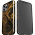 Gold and Black Marble iPhone 12 Pro Max Impact Case