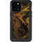 Gold and Black Marble iPhone 12 Pro Max Waterproof Case