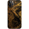 Gold and Black Marble iPhone 12 Pro Skin