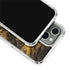 Gold and Black Marble iPhone 13 Pro Clear Case