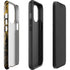 Gold and Black Marble iPhone 13 Pro Impact Case