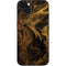 Gold and Black Marble iPhone 14 Plus Skin