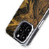 Gold and Black Marble iPhone 14 Pro MagSafe Case
