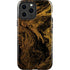 Gold and Black Marble iPhone 15 Pro Max Impact Case