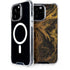 Gold and Black Marble iPhone 14 Pro Max MagSafe Case