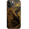Gold and Black Marble iPhone 15 Pro Skin