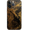 Gold and Black Marble iPhone 14 Pro Skin