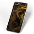 Gold and Black Marble iPhone 7 Plus Skin