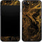 Gold and Black Marble iPhone 7 Skin