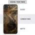 Gold and Black Marble iPhone SE (2nd & 3rd Gen) Skin