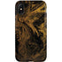 Gold and Black Marble iPhone X Pro Case