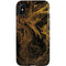 Gold and Black Marble iPhone XS Pro Case