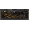 Gold and Black Marble K95 RGB PLATINUM Mechanical Gaming Keyboard Skin