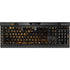 Gold and Black Marble K95 RGB PLATINUM Mechanical Gaming Keyboard Skin
