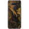 Gold and Black Marble LG K51/Q51 Clear Case