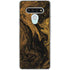 Gold and Black Marble LG Stylo 6 Clear Case