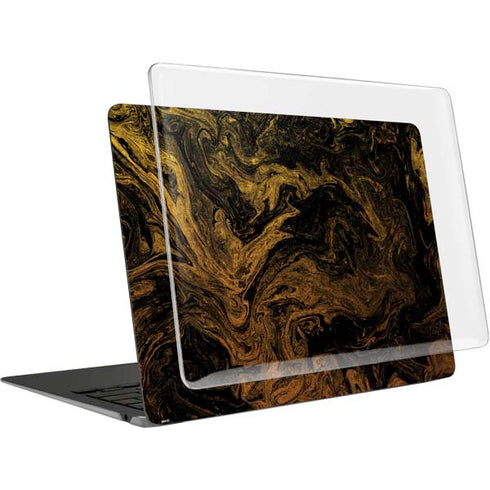 Gold and Black Marble MacBook Air 13in (2020) Case plus Skin