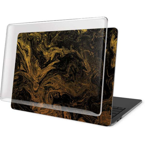 Gold and Black Marble MacBook Pro 15in (2016-19) Case plus Skin