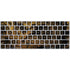 Gold and Black Marble Magic Keyboard Skin