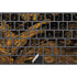 Gold and Black Marble Magic Keyboard with Numeric Keypad Skin