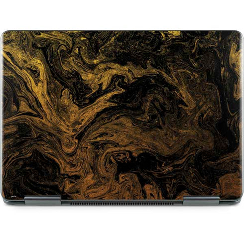 Gold and Black Marble Notebook 9 Pro 13in (2017) Skin