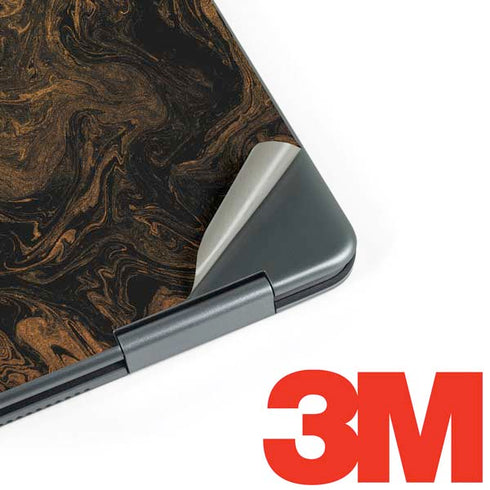 Gold and Black Marble Notebook 9 Pro 13in (2017) Skin