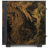 Gold and Black Marble NZXT H510 Compact ATX Mid-Tower Case Skin