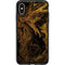 Gold and Black Marble Otterbox Symmetry iPhone Skin