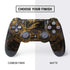 Gold and Black Marble PS4 Controller Skin