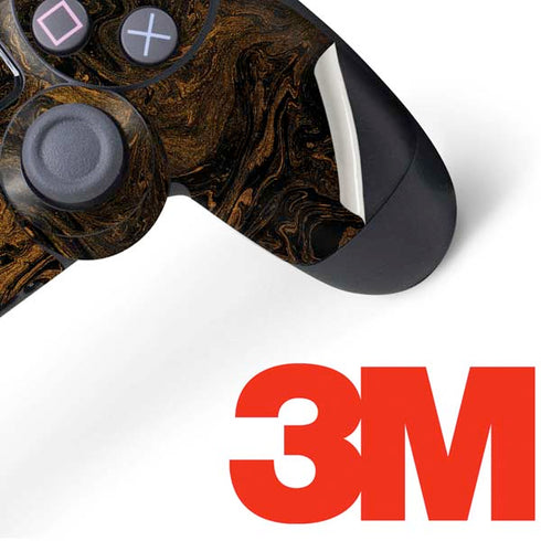 Gold and Black Marble PS4 Pro/Slim Controller Skin