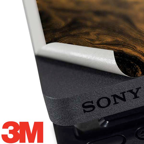 Gold and Black Marble PS4 Slim Skin