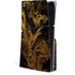 Gold and Black Marble PS5 Slim Disk Console Skin