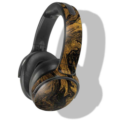 Gold and Black Marble Skullcandy Venue Skin