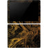 Gold and Black Marble Surface Go Skin