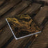 Gold and Black Marble Surface Go Skin