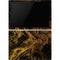 Gold and Black Marble Surface Pro 6 Skin