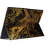 Gold and Black Marble Surface Pro 6 Skin