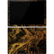 Gold and Black Marble Surface Pro 7 Skin