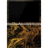 Gold and Black Marble Surface Pro 7 Skin