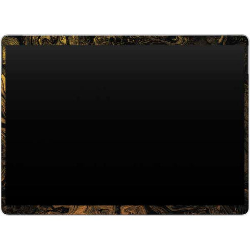 Gold and Black Marble Surface Pro 9 Skin