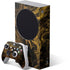 Gold and Black Marble Xbox Series S Bundle Skin