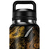 Gold and Black Marble YETI Rambler 36oz Bottle Skin
