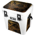 Gold and Black Marble YETI Roadie 24 Hard Cooler Skin