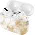 Gold and White Marble AirPods Pro 2nd Gen Skin